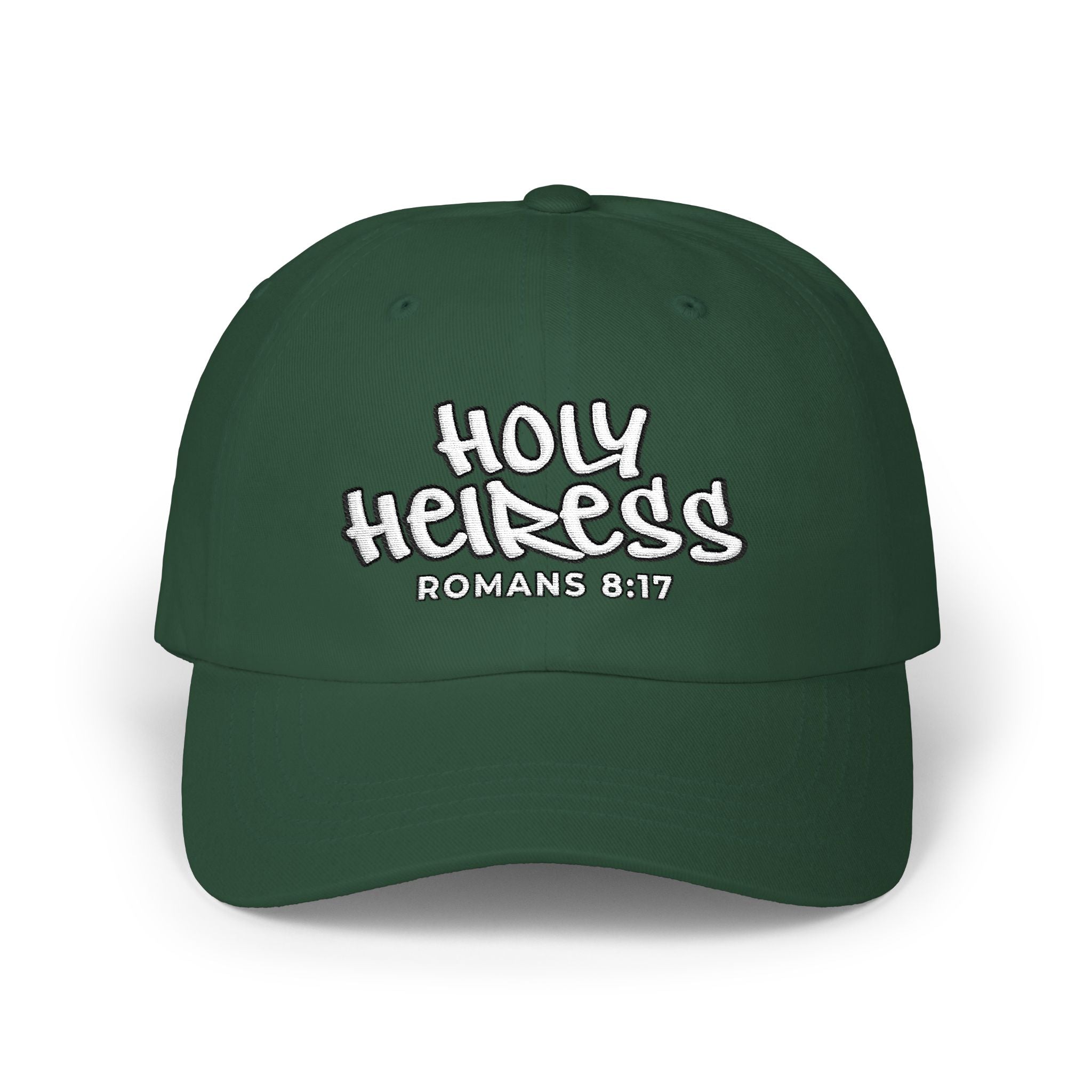 Holy Heiress Dad Cap | Christian Streetwear Hat | Romans 8:17
