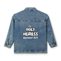 Holy Heiress Denim Jacket | Christian Streetwear Jacket with Scripture