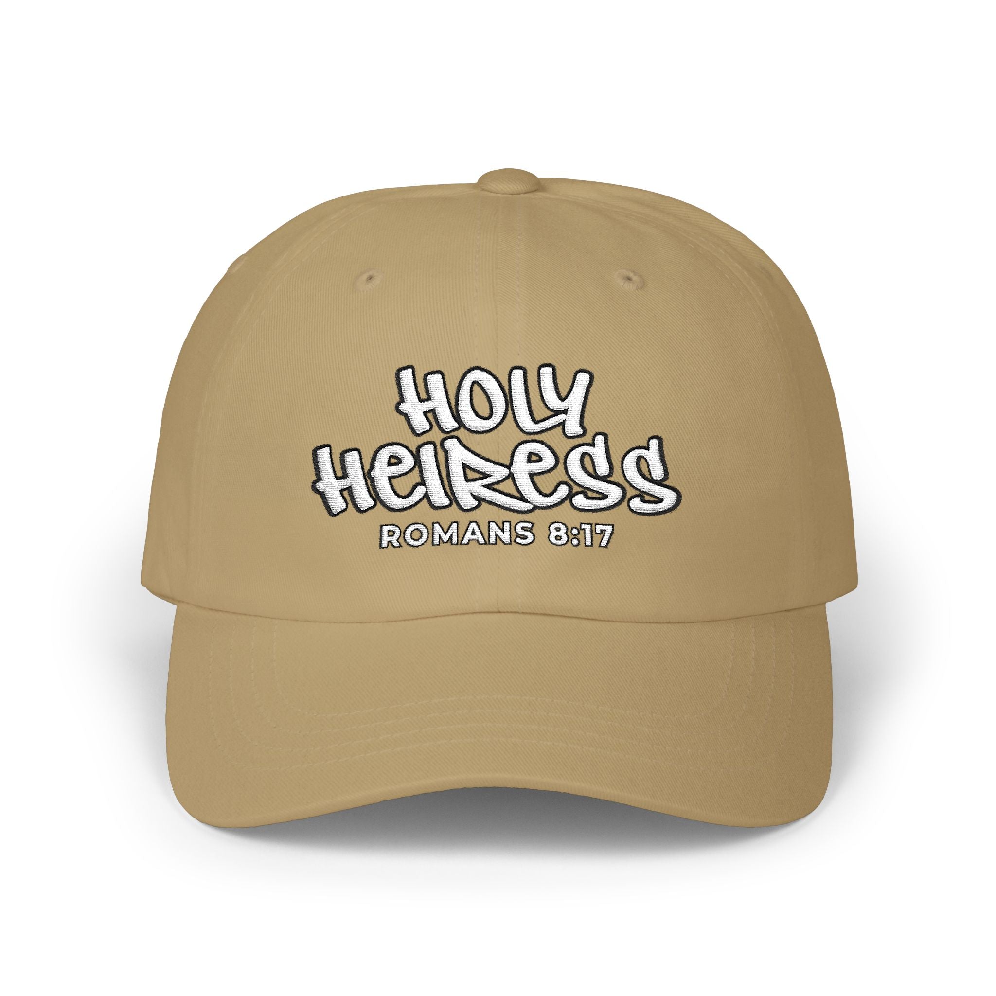 Holy Heiress Dad Cap | Christian Streetwear Hat | Romans 8:17