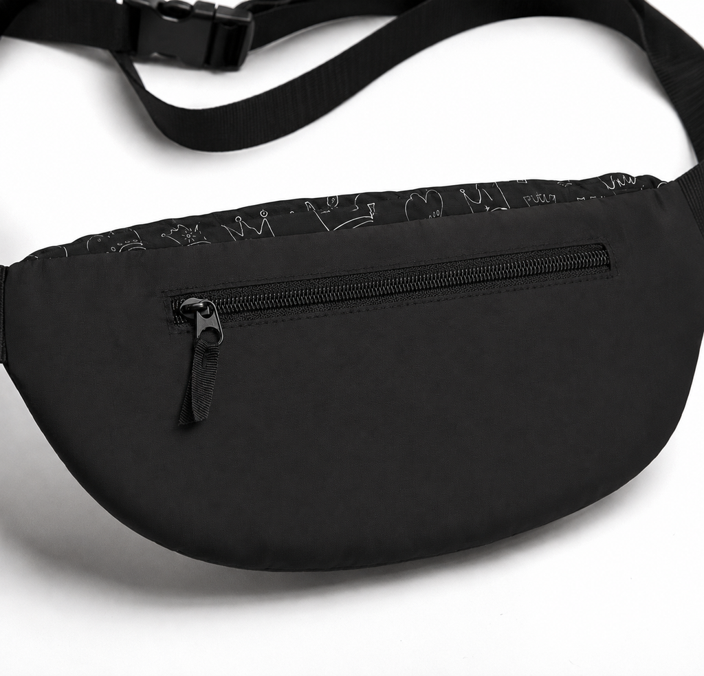 Holy Heiress Fanny Pack | Christian Crossbody Bag | Romans 8:17 Streetwear