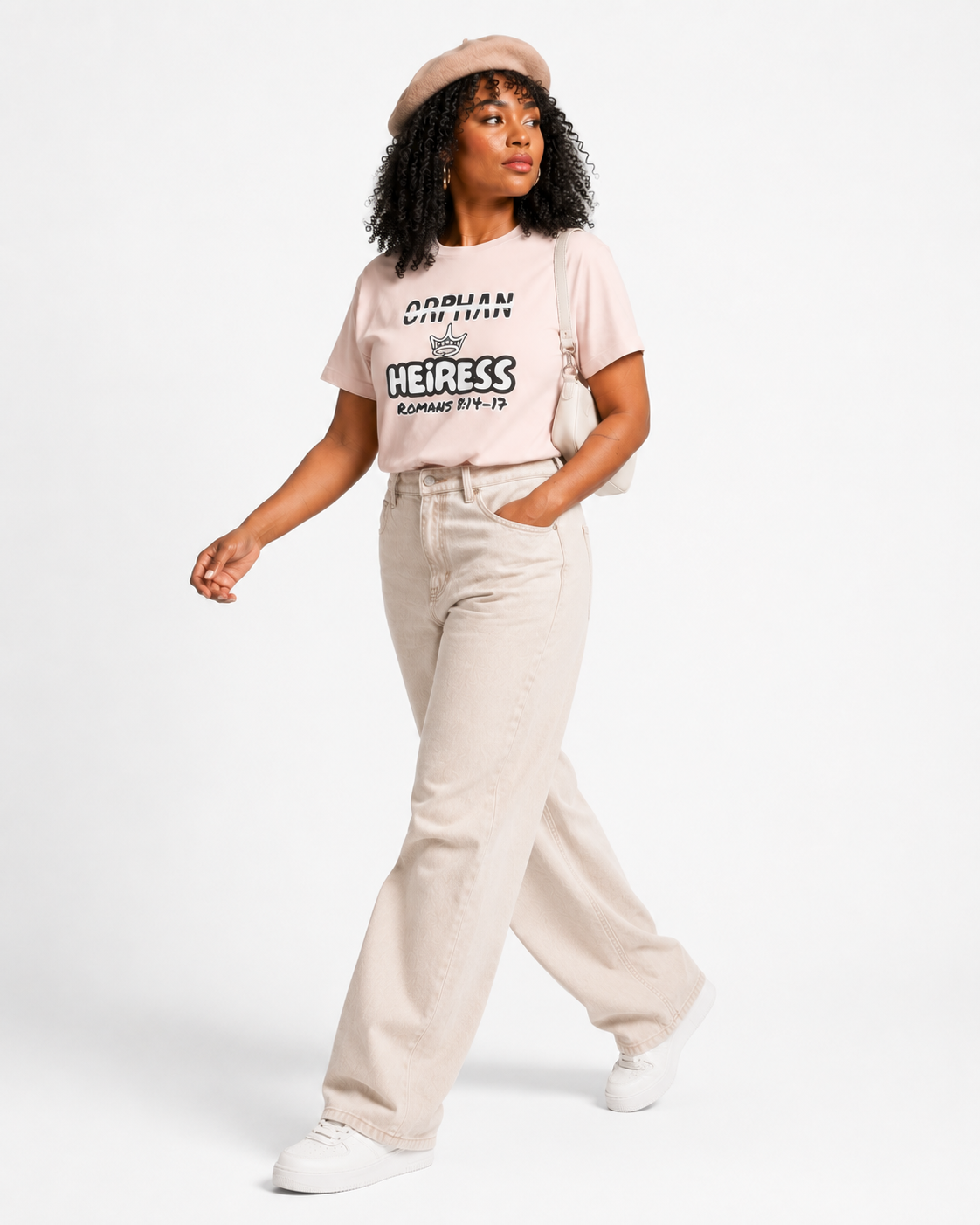 Orphan to Heiress Tee | Christian Graphic Shirt | Romans 8:14–17 Faith Apparel