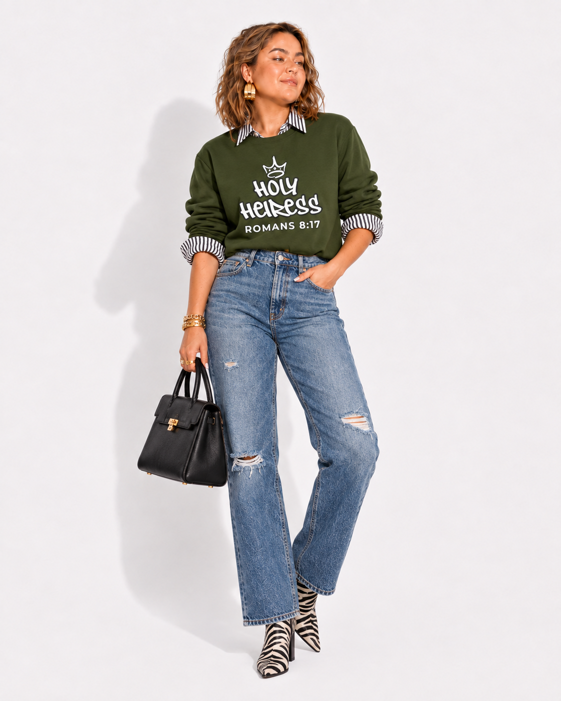Holy Heiress Crewneck Sweatshirt