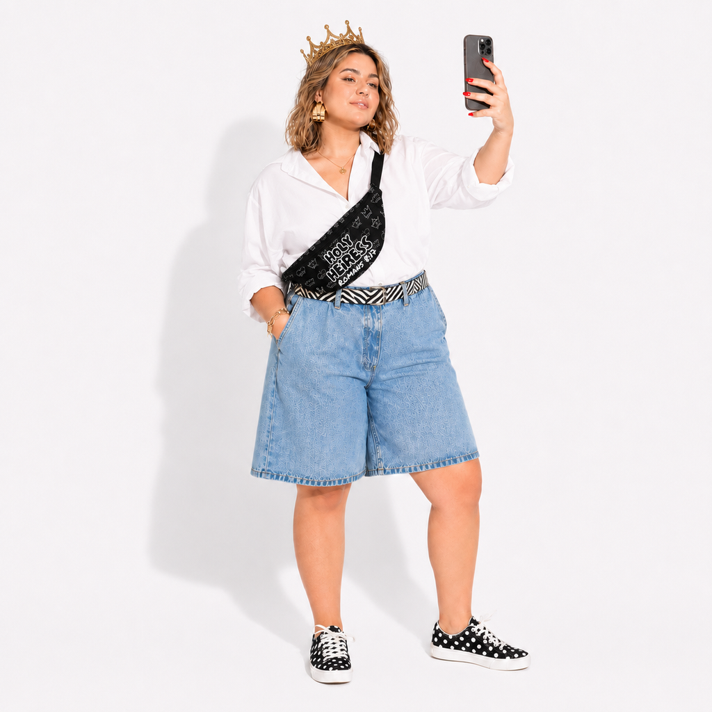 Holy Heiress Fanny Pack | Christian Crossbody Bag | Romans 8:17 Streetwear
