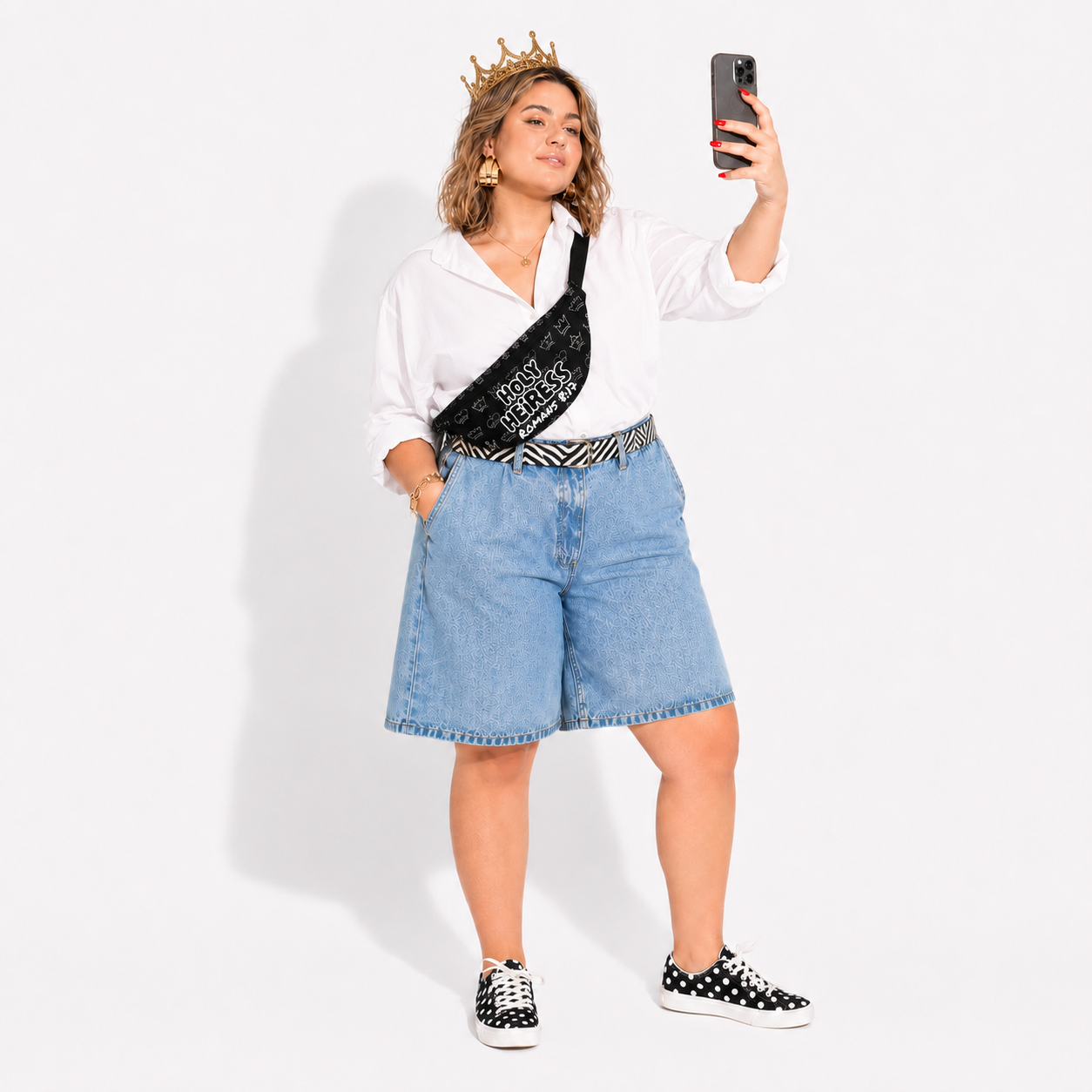 Holy Heiress Fanny Pack | Christian Crossbody Bag | Romans 8:17 Streetwear