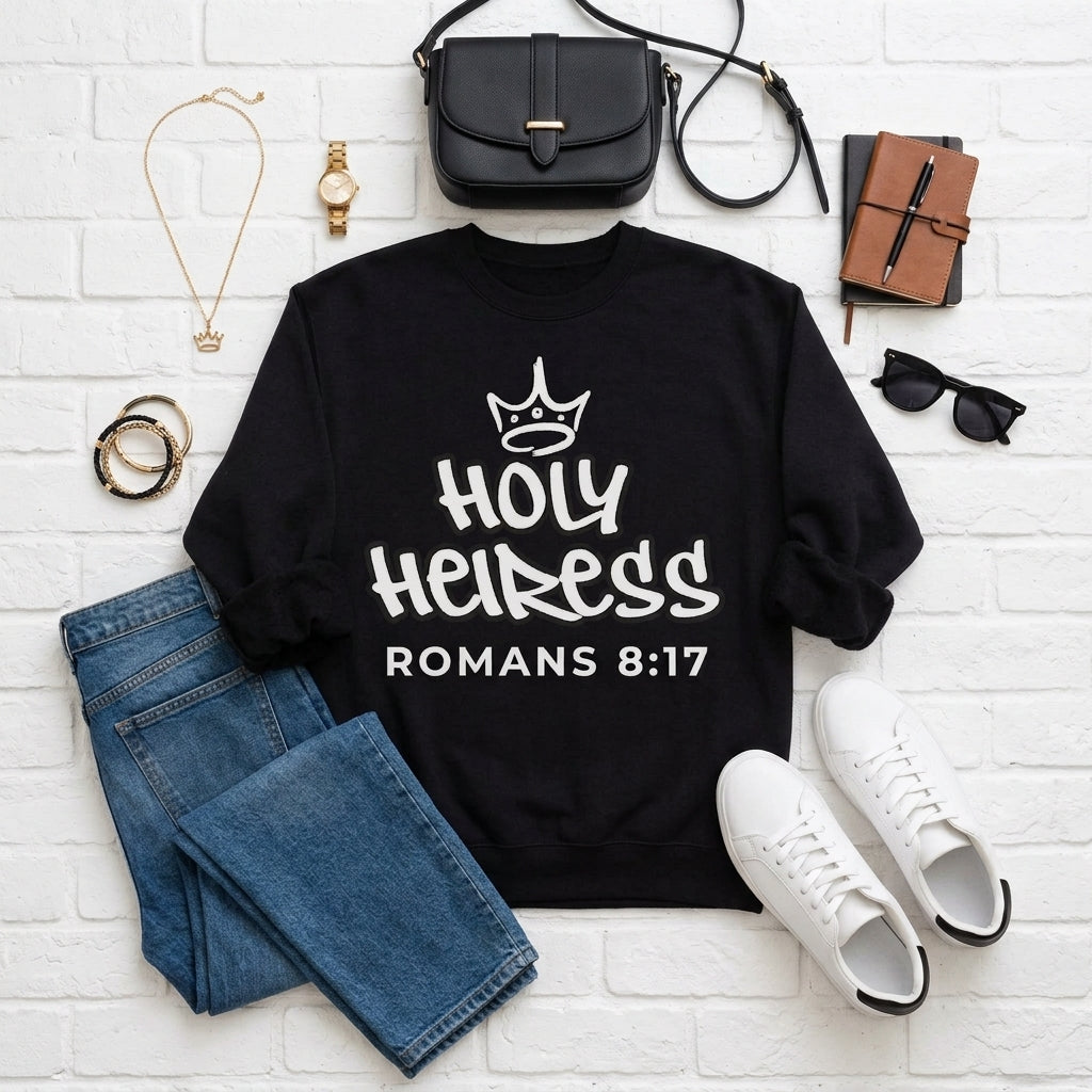 Holy Heiress Crewneck Sweatshirt